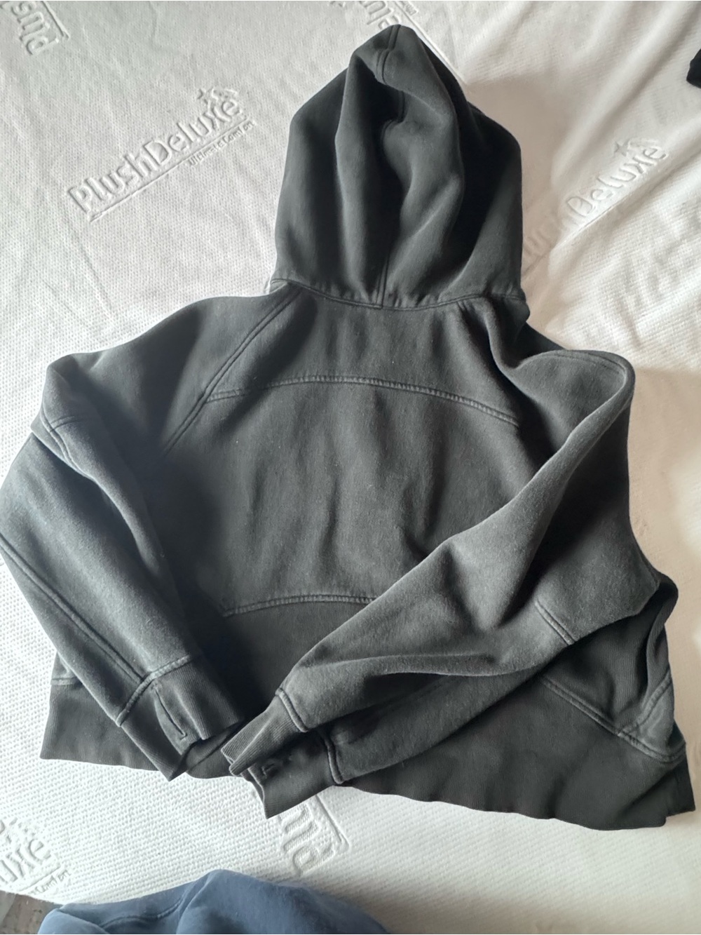 lululemon athletica Charcoal Scuba Hoodie Hooded Pullover